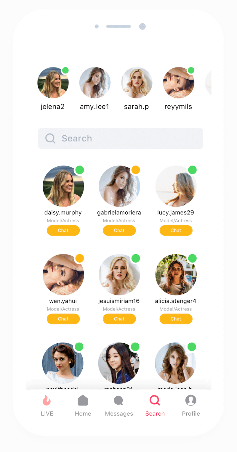 Thousands of Celebs